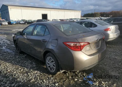2017 Toyota Corolla L z USA, uszkodzony, nr VIN 2T1BURHE5HC955427